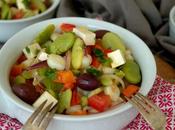 Solterito arequipeño, ensalada habas choclo peruana #AiresdePerú