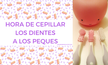 hora de cepillar los dientes a los peques Nuby cepillos de dientes bebe