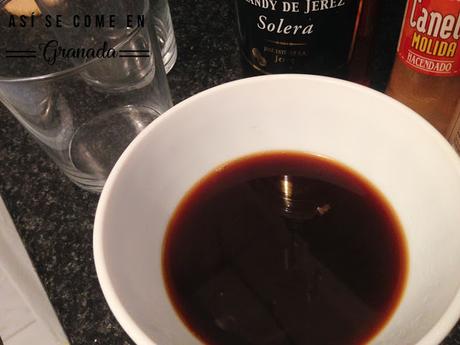 Tiramisú con chocolate y canela