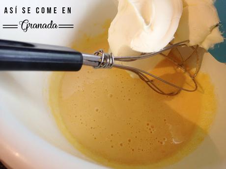 Tiramisú con chocolate y canela