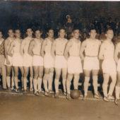 Selección Uruguaya de Básquetbol foto antigua