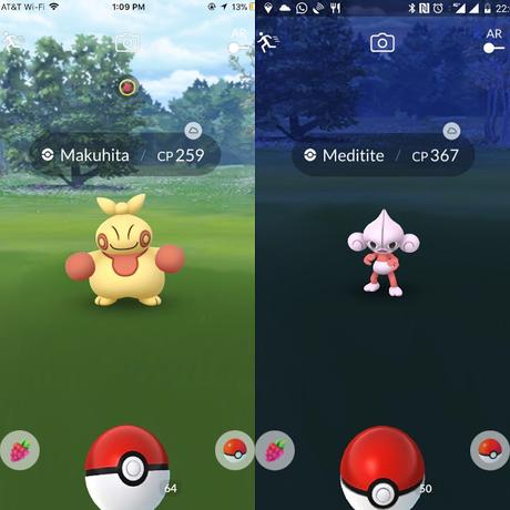 Nuevo evento en Pokémon GO con dos nuevos shiny: Meditite y Makuhita