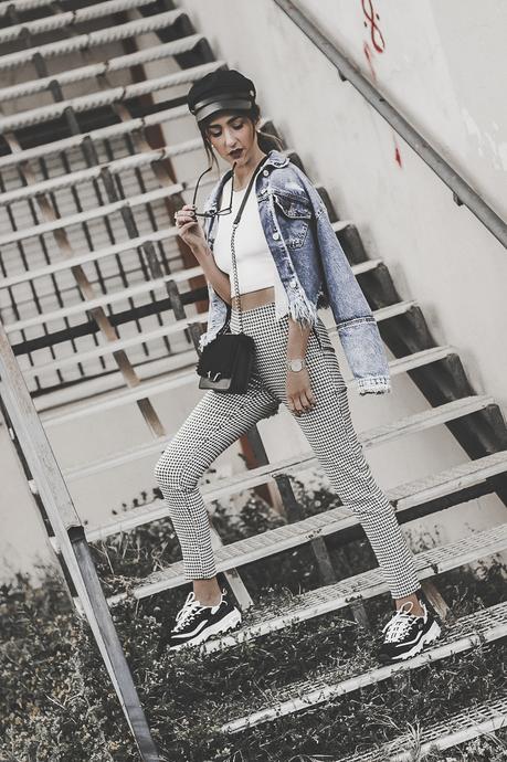 PANTALON PATA DE GALLO