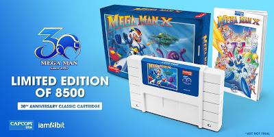 Capcom y iam8bit publicarán nuevos cartuchos de 'Mega Man 2' para NES y 'Mega Man X' para Super Nintendo