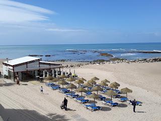 El chiringuito de la playa Santa María del mar