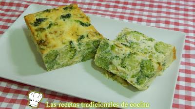 Cómo hacer pastel casero de brócoli y queso
