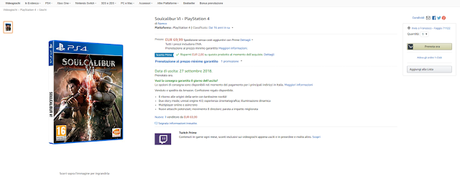 Amazon fecha SoulCalibur VI Amazon fecha SoulCalibur VI