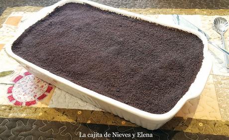 Tiramisú de oreo