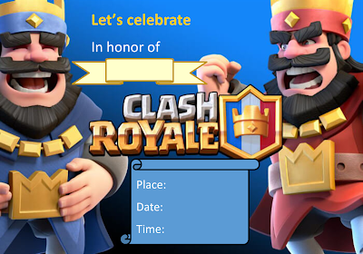 Fiesta temática Clash Royale