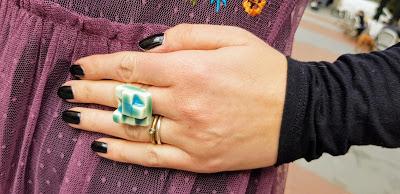 Violeta y transparencias