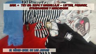 El vídeo de los jueves: Haul de moda y maquillaje (Lefties, Primark, Stradivarius y Mercadona) El vídeo de los jueves: Haul de moda y maquillaje (Lefties, Primark, Stradivarius y Mercadona)