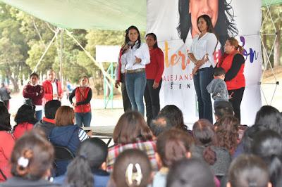 IMPULSAREMOS PROGRAMAS DE ACUERDO A LAS NECESIDADES DE LOS MEXIQUENSES: ALEJANDRA DEL MORAL