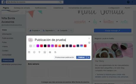 Como programar estados en la fan page de Facebook Como programar estados en la fan page de Facebook