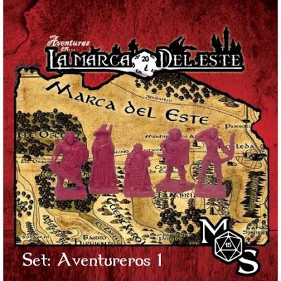 Maze Scale saca figuras para Aventuras de la Marca del Este