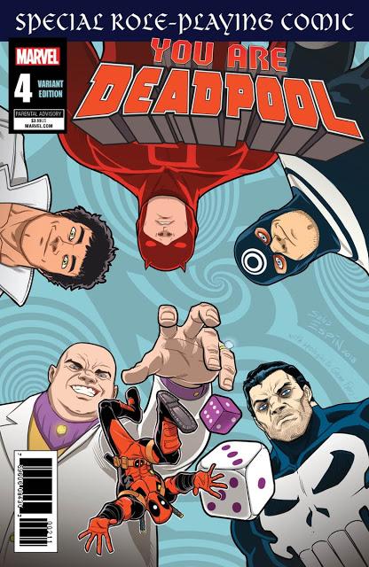 Deadpool homenajea a los juegos de rol con You are Deadpool Deadpool homenajea a los juegos de rol con You are Deadpool