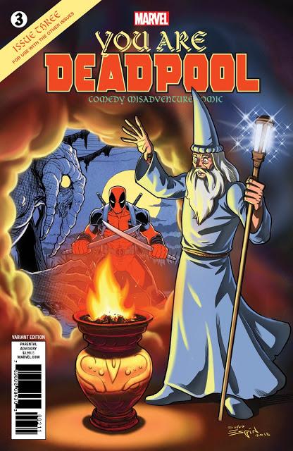 Deadpool homenajea a los juegos de rol con You are Deadpool Deadpool homenajea a los juegos de rol con You are Deadpool