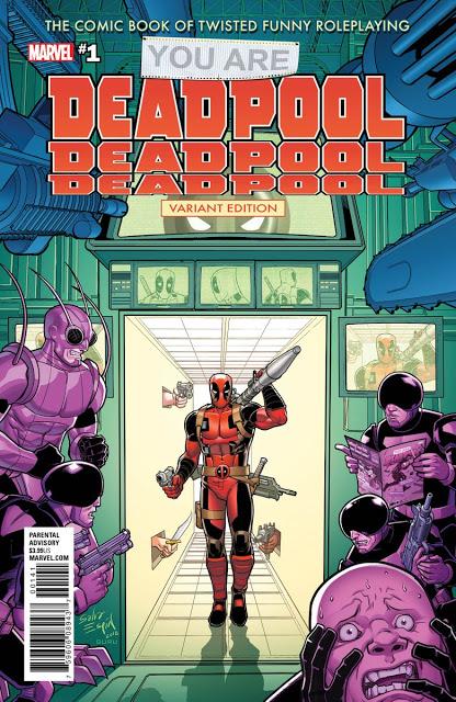 Deadpool homenajea a los juegos de rol con You are Deadpool Deadpool homenajea a los juegos de rol con You are Deadpool