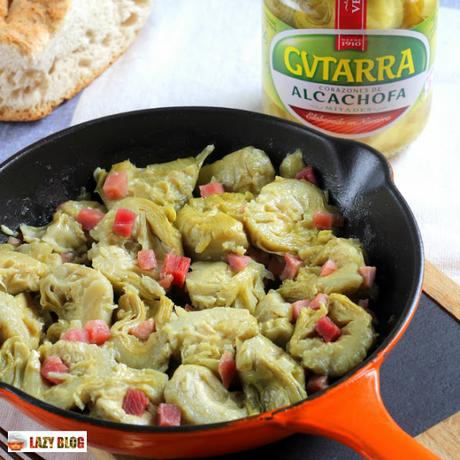 La receta más sencilla de alcachofas guisadas con jamón