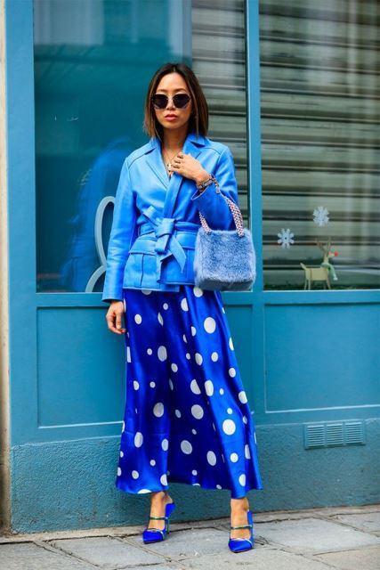 polka dots falda xl 1