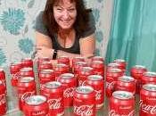 Vivir encadenada lata coca cola.