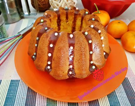 Corona Princesa de Mandarina y Chocolate