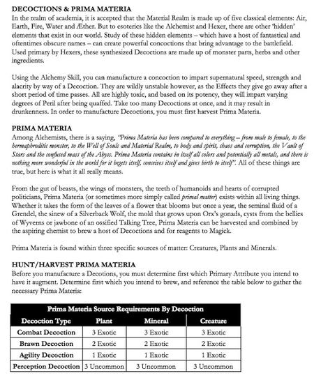 Zweihänder RPG: Dos tipos de personaje mas y homenajes a The Witcher Zweihänder RPG: Dos tipos de personaje mas y homenajes a The Witcher