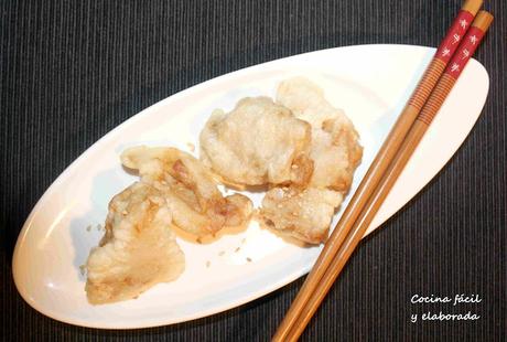 POLLO KARAAGE EN TEMPURA POLLO KARAAGE EN TEMPURA