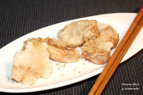 POLLO KARAAGE EN TEMPURA POLLO KARAAGE EN TEMPURA