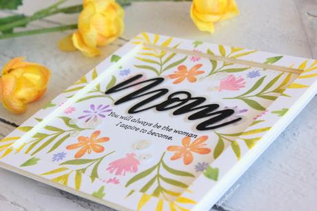 Mother's Day Card and Ombre Stamping