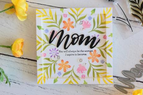 Mother's Day Card and Ombre Stamping