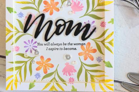 Mother's Day Card and Ombre Stamping