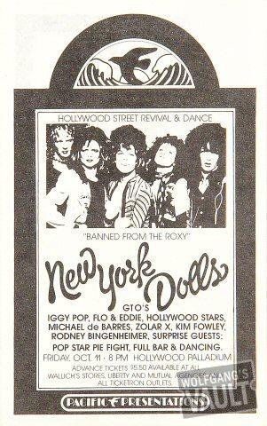 New york dolls -In too much too soon Lp 1974