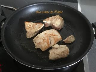 Pechuga de gallina alla cacciatora Pechuga de gallina alla cacciatora