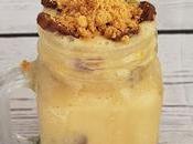 Smoothie chai plátano galletas yogur chocolate