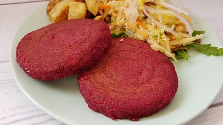 Hamburguesas de remolacha y quinoa