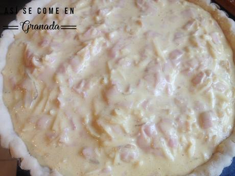 Quiche Lorraine al estilo de Schuhbeck