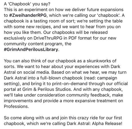 Nuevos adelantos de Dark Astral de Grim & Perilous Studio