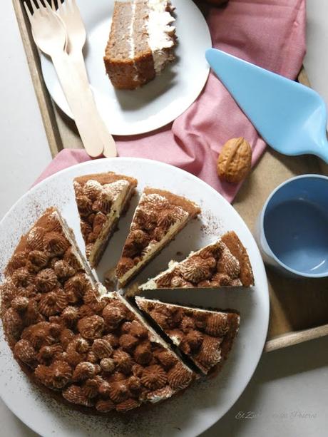 Pastel de Nueces sin harina Pastel de Nueces sin harina