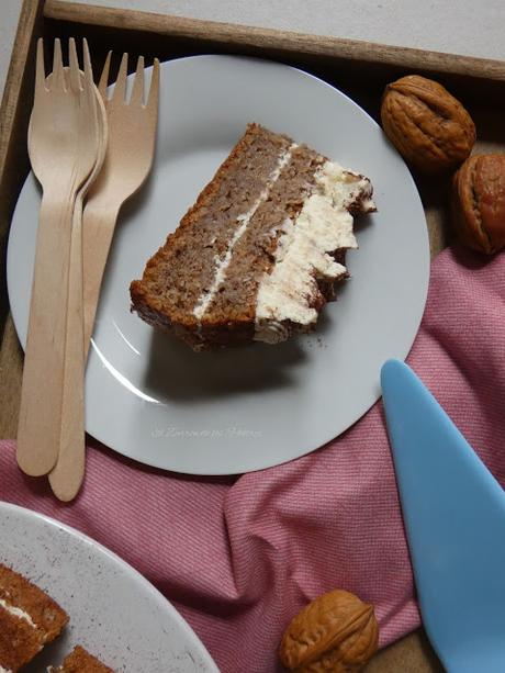 Pastel de Nueces sin harina