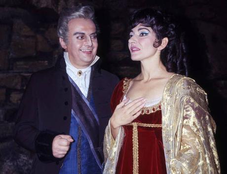 Maria Callas y Tito Gobbi. (Gtres)