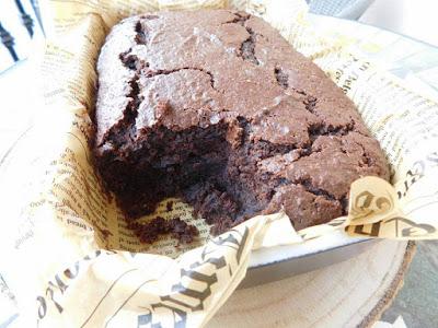 Brownie de chocolate vegano Brownie de chocolate vegano