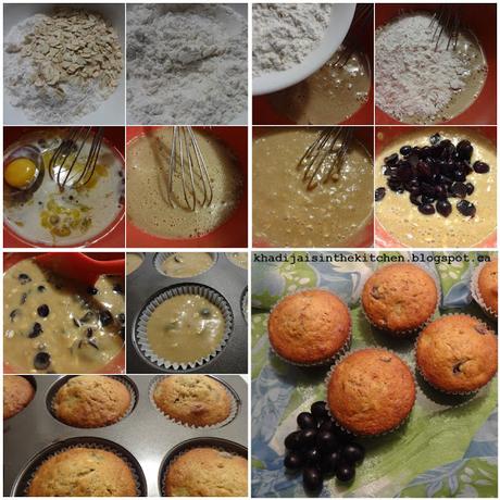 MUFFINS AUX RAISINS / GRAPES MUFFINS / MUFFINS CON UVAS / مافن بالعنب MUFFINS AUX RAISINS / GRAPES MUFFINS / MUFFINS CON UVAS / مافن بالعنب