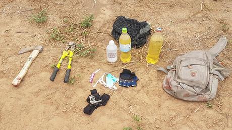 Abatidos tres terroristas palestinos cuando colocaban bombas en la cerca fronteriza de Gaza.