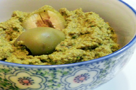 Olivada verde casera