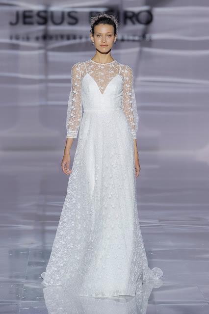 Jesus Peiro celebra su 30 aniversario en la Barcelona Bridal Week con su colección Heritage