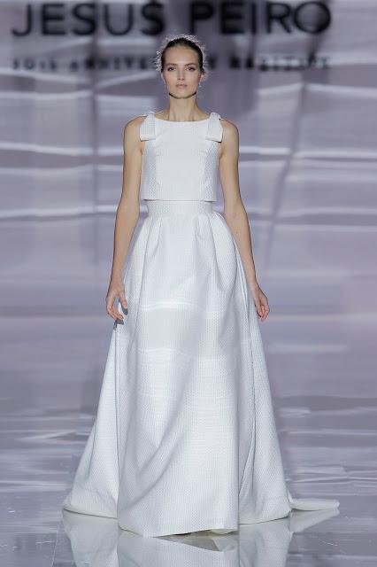 Jesus Peiro celebra su 30 aniversario en la Barcelona Bridal Week con su colección Heritage