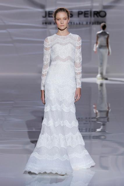 Jesus Peiro celebra su 30 aniversario en la Barcelona Bridal Week con su colección Heritage