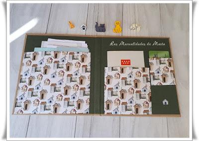 CARPETA EN CARTONAJE PARA NESKA CARPETA EN CARTONAJE PARA NESKA