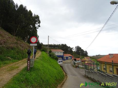 SENDA NORTE COSTERA: ARNAO - BAYAS Camino a Munielles