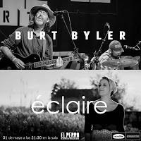 Concierto de Burt Byler y Éclaire en El perro de la parte de atrás del coche